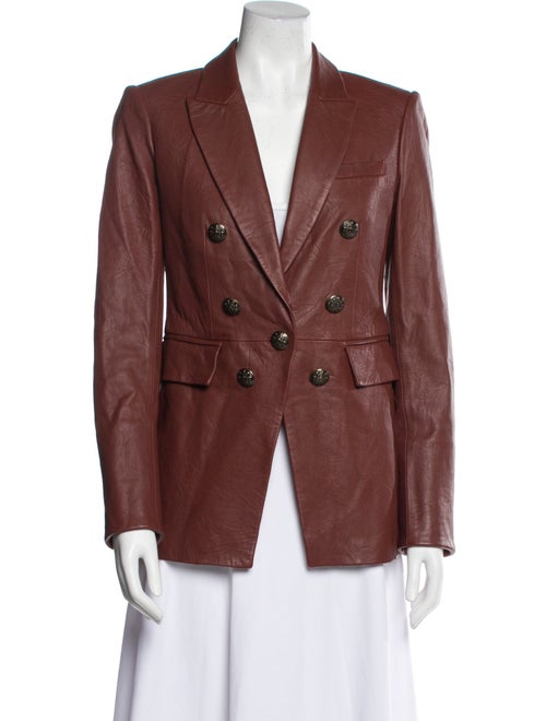 Veronica Beard Leather Blazer