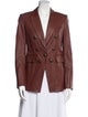 Veronica Beard Leather Blazer