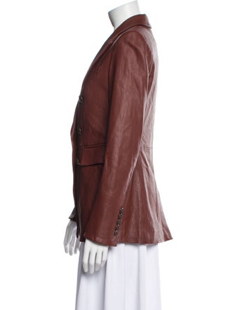 Veronica Beard Leather Blazer