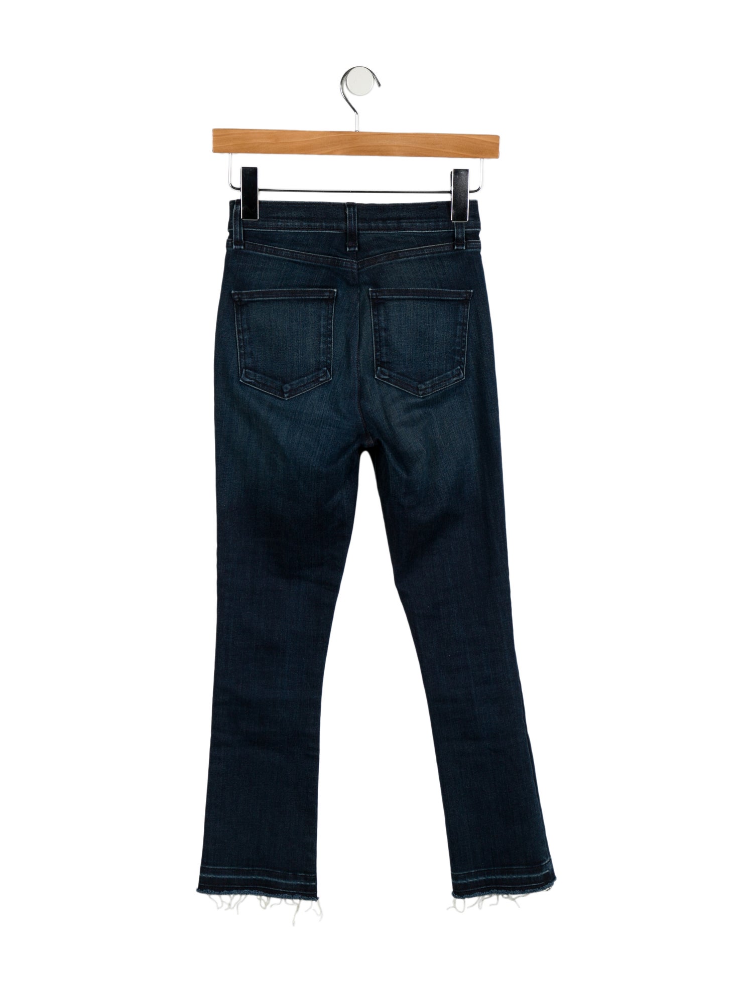 Veronica Beard Mid-Rise Straight Leg Jeans