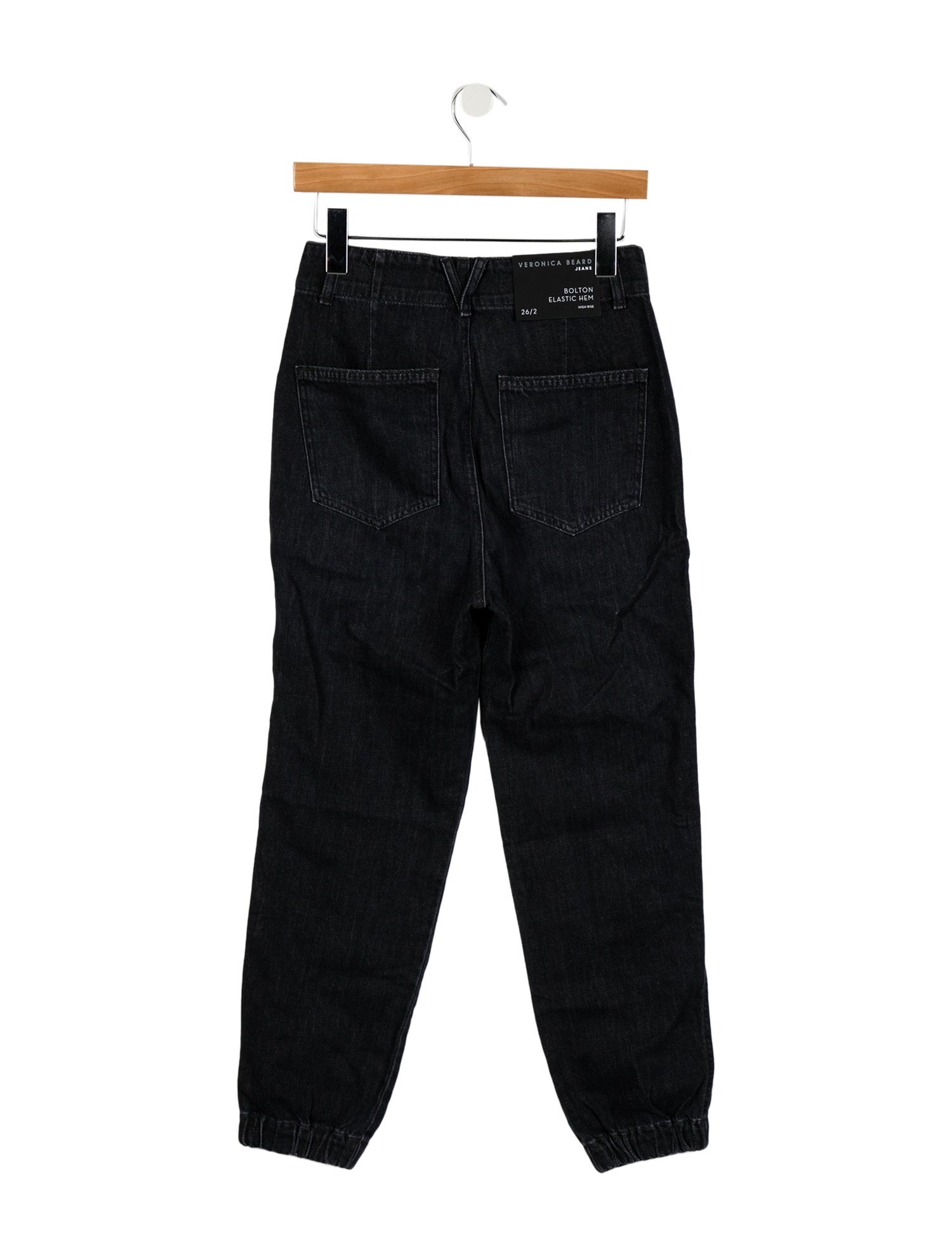 Veronica Beard High-Rise Skinny Leg Jeans