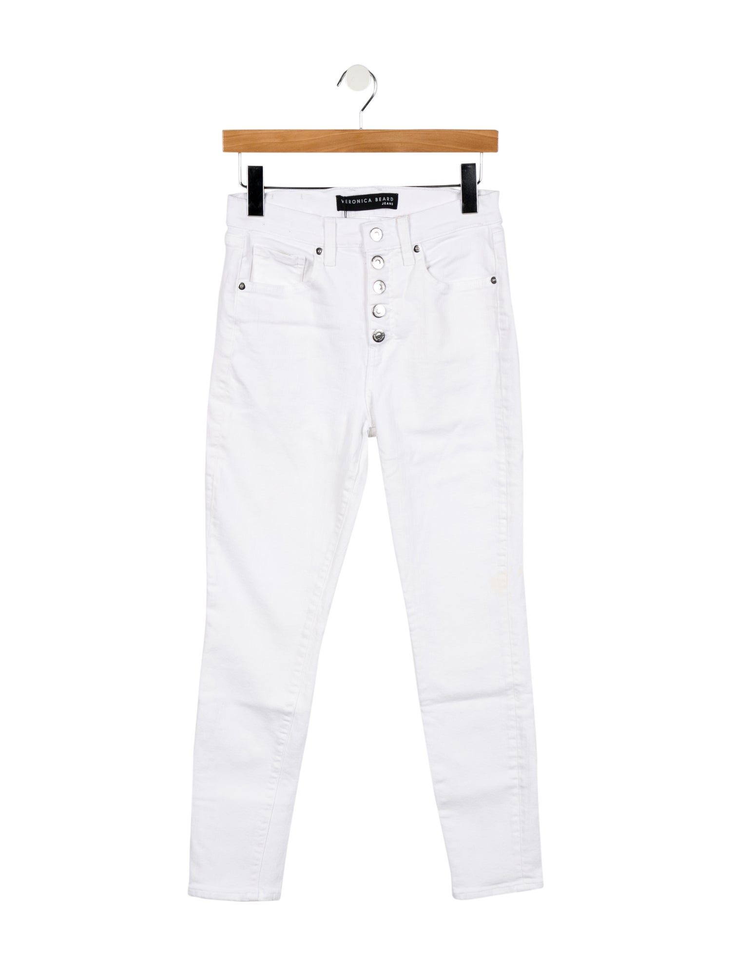 Veronica Beard Mid-Rise Skinny Leg Jeans