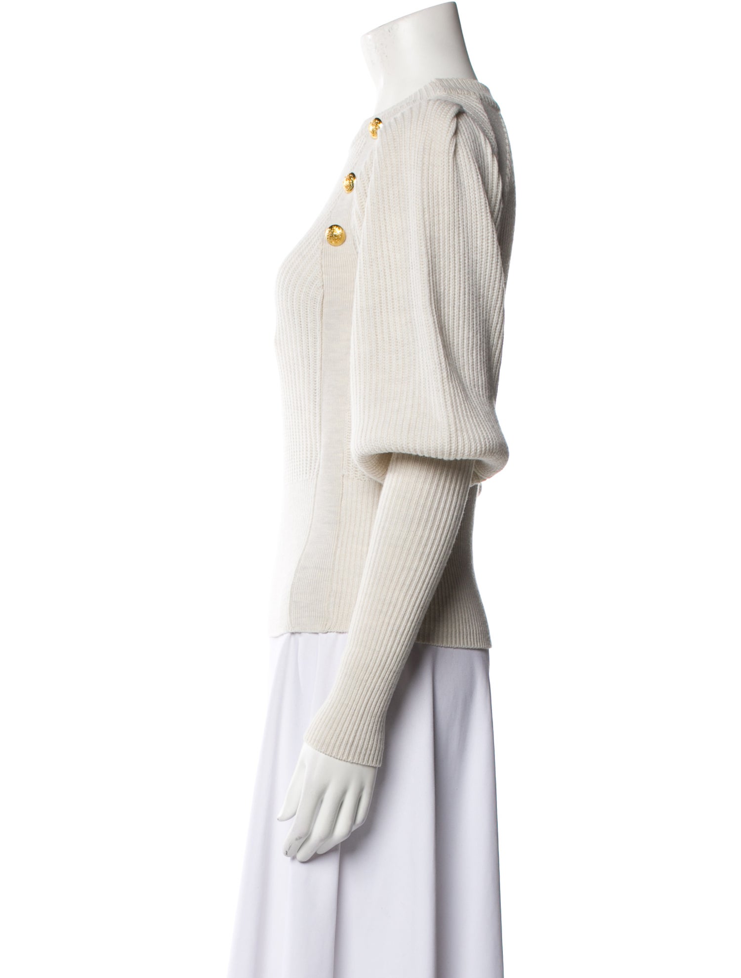 Veronica Beard Merino Wool Crew Neck Sweater