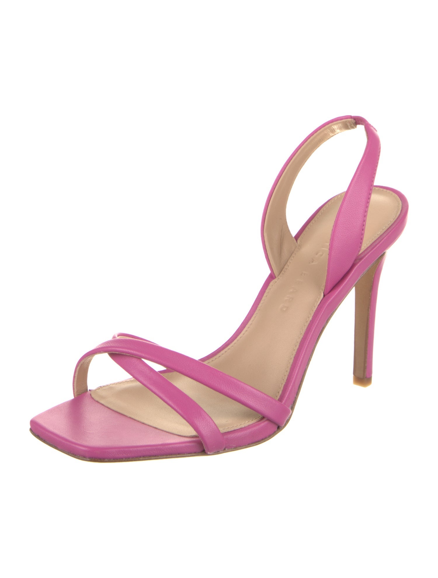 Veronica Beard Leather Slingback Sandals