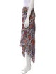 Veronica Beard Printed Midi Length Skirt