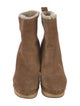 Veronica Beard Suede Whipstitch Trim Boots