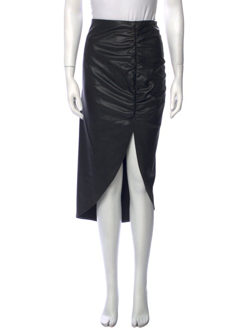 Veronica Beard Pleated Accents Midi Length Skirt