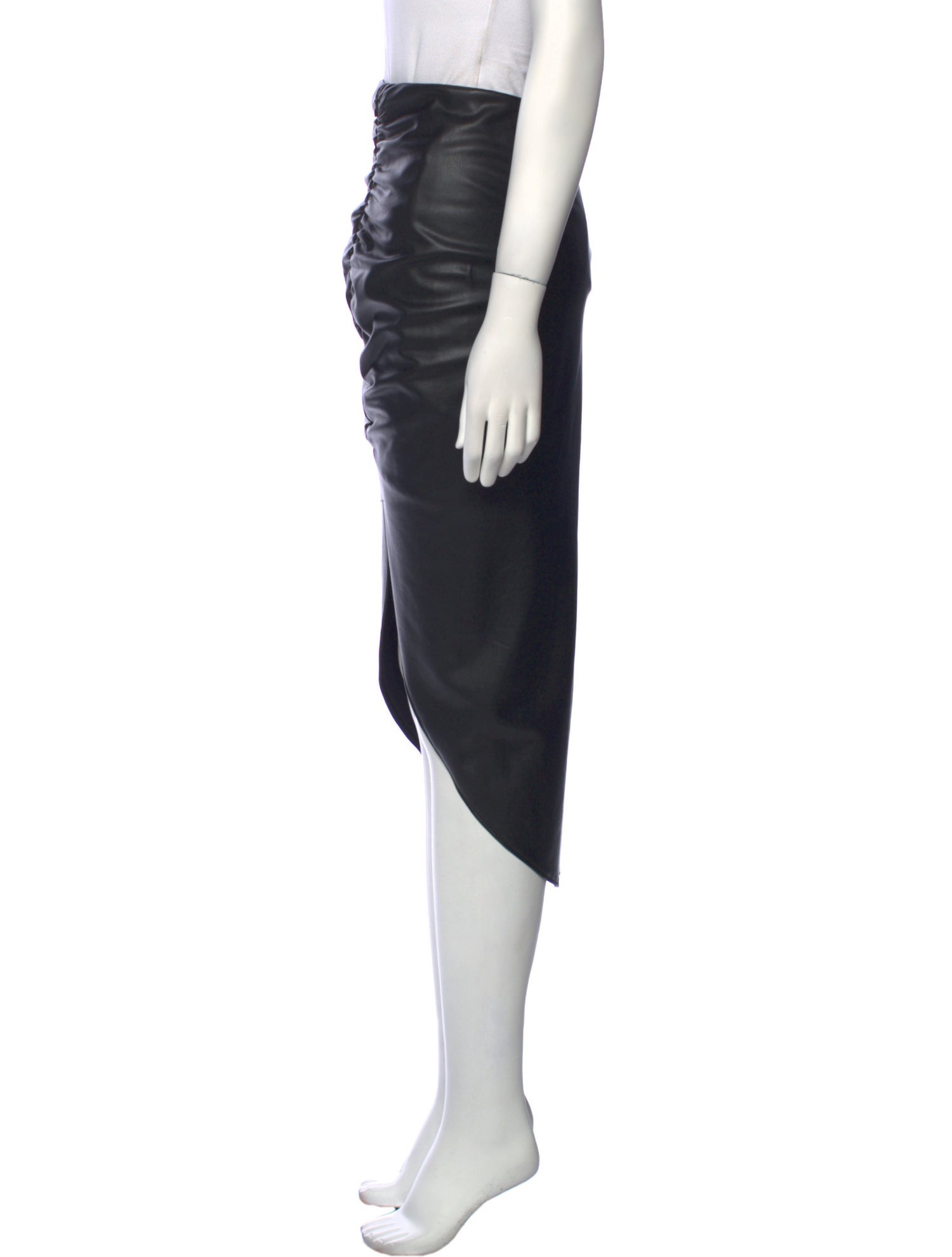 Veronica Beard Pleated Accents Midi Length Skirt