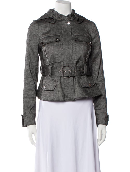 Veronica Beard Linen Utility Jacket