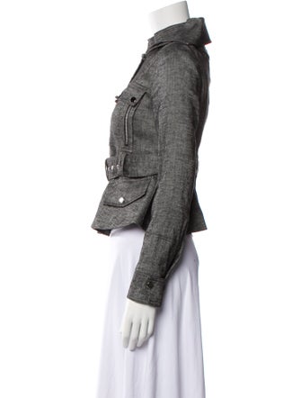 Veronica Beard Linen Utility Jacket