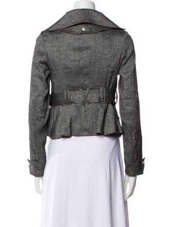 Veronica Beard Linen Utility Jacket