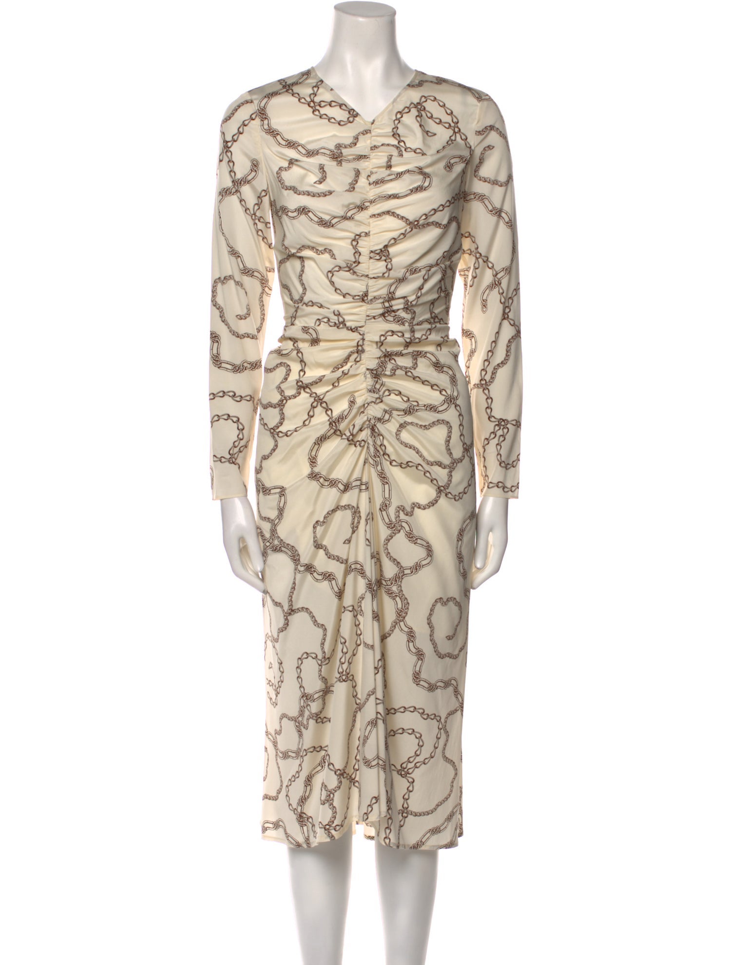 Veronica Beard Silk Midi Length Dress