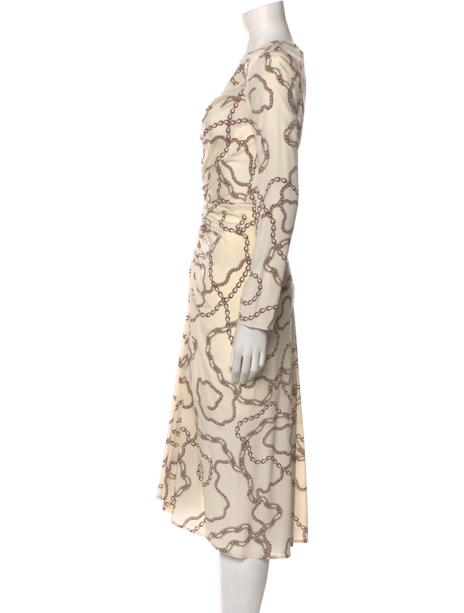 Veronica Beard Silk Midi Length Dress