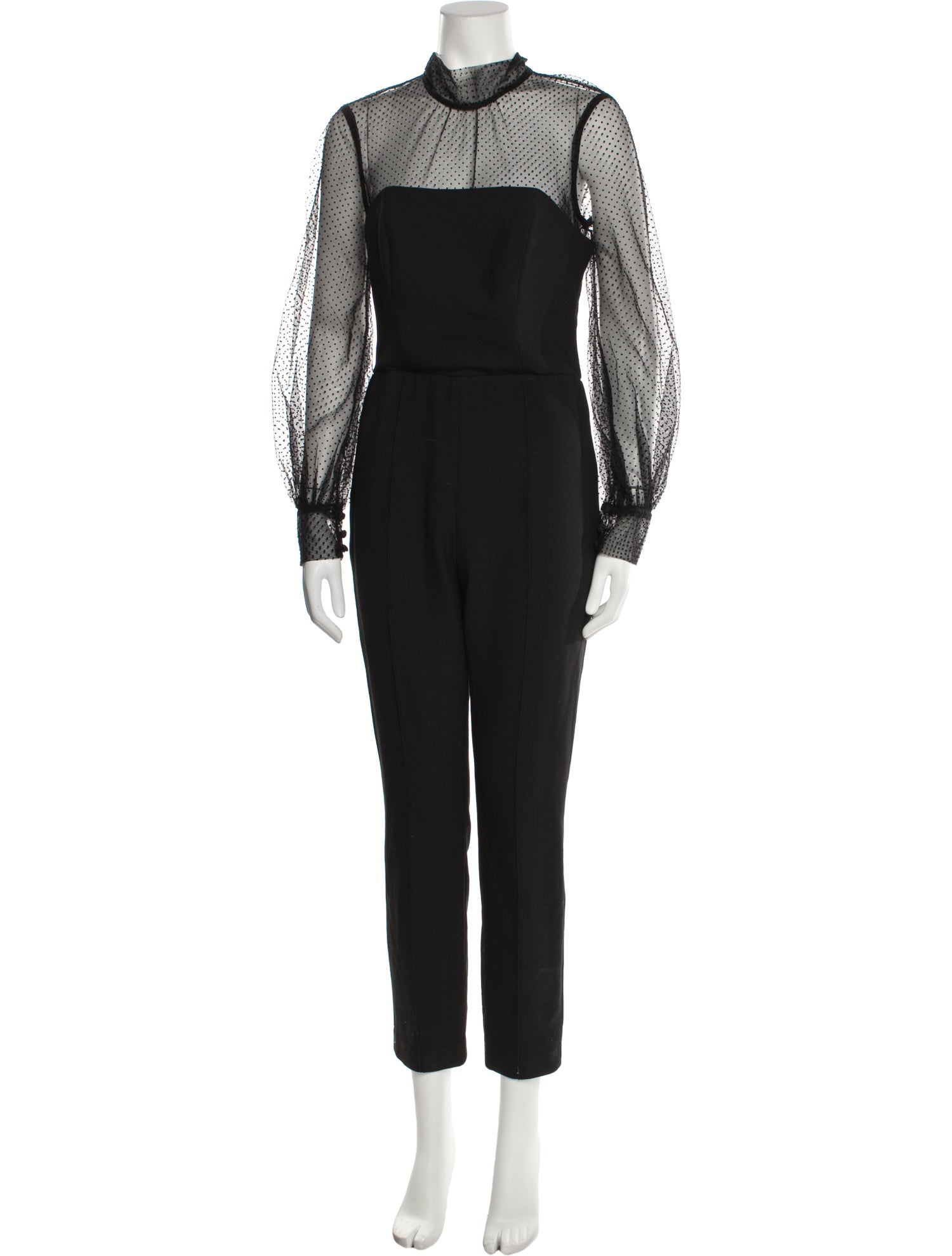 Veronica Beard Mock Neck Jumpsuit