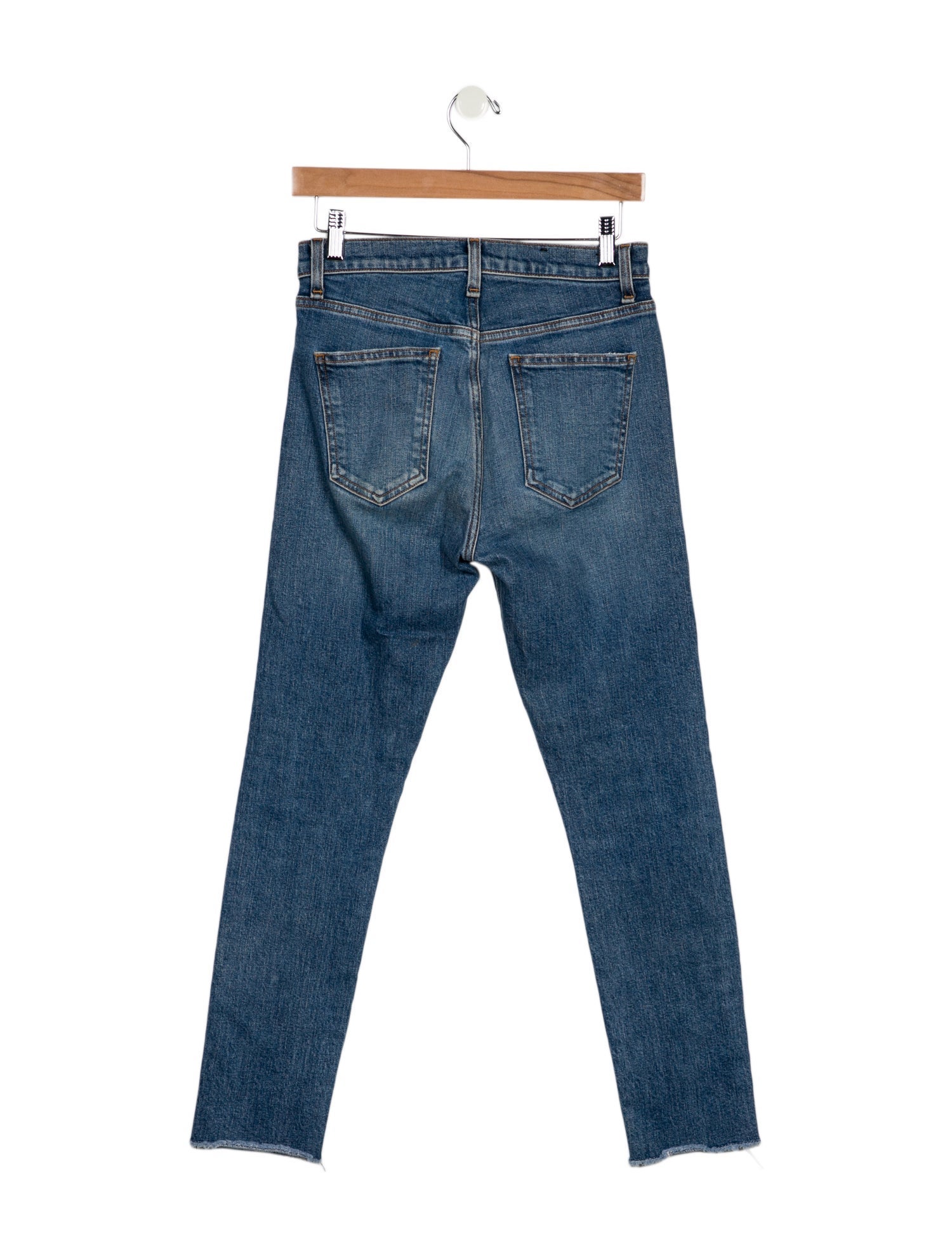 Veronica Beard High-Rise Skinny Leg Jeans