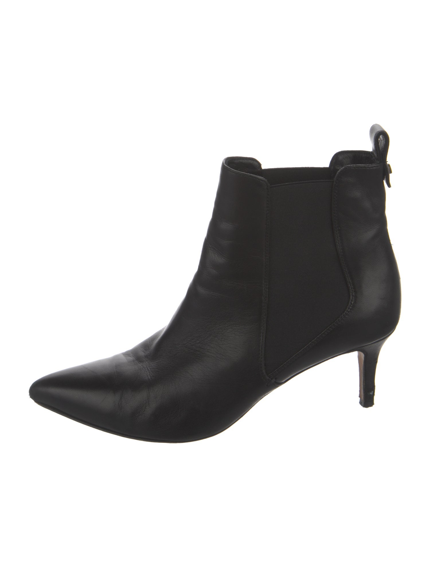 Veronica Beard Leather Chelsea Boots