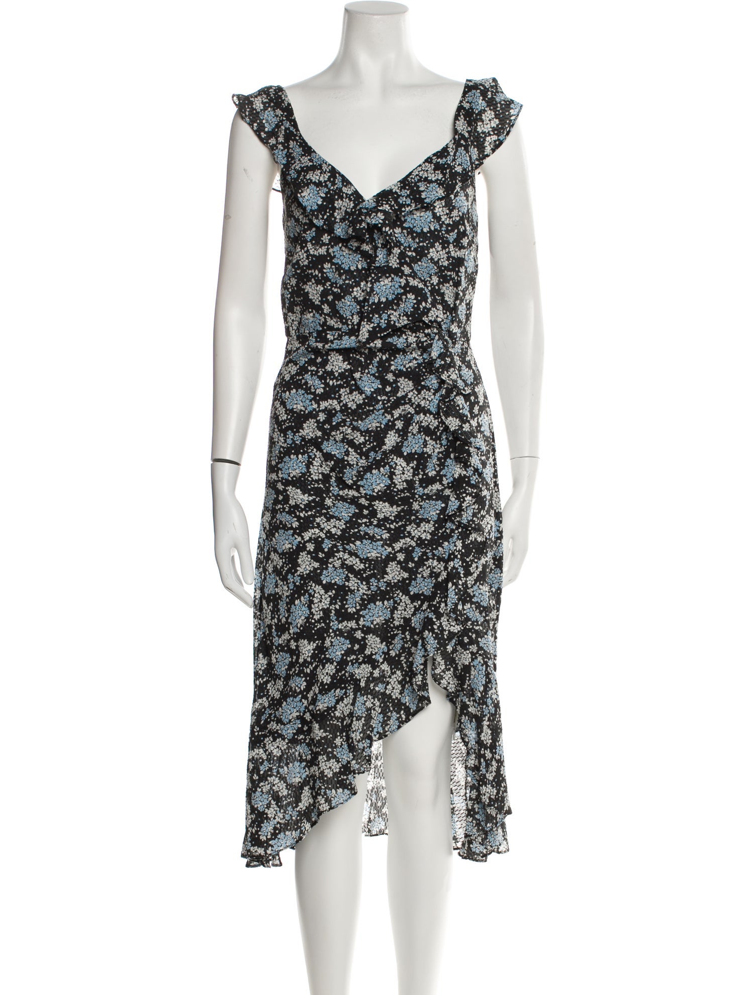 Veronica Beard Silk Midi Length Dress