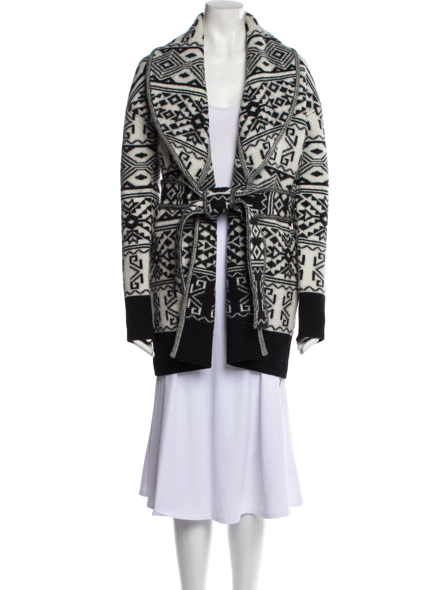 Veronica Beard Wool Printed Coat