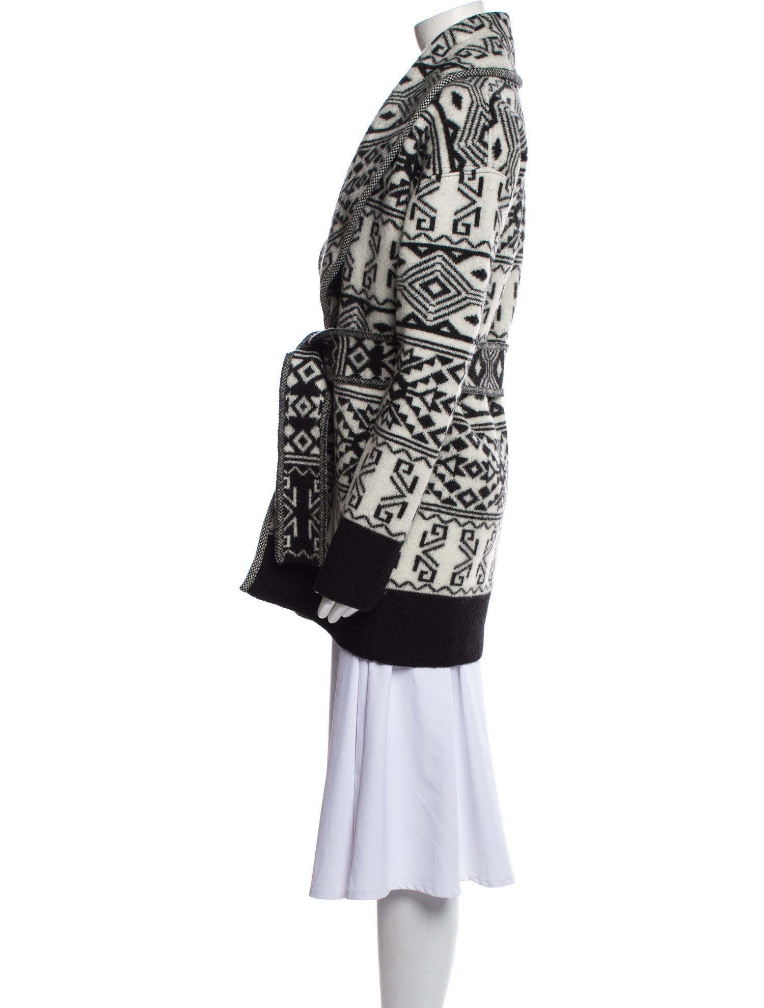 Veronica Beard Wool Printed Coat