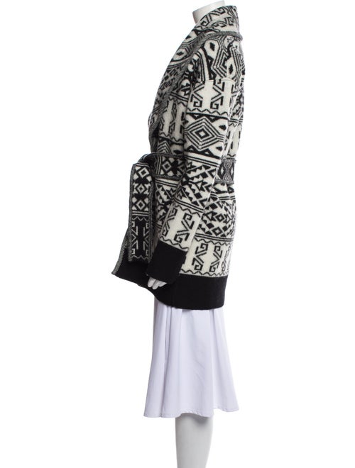 Veronica Beard Wool Printed Coat