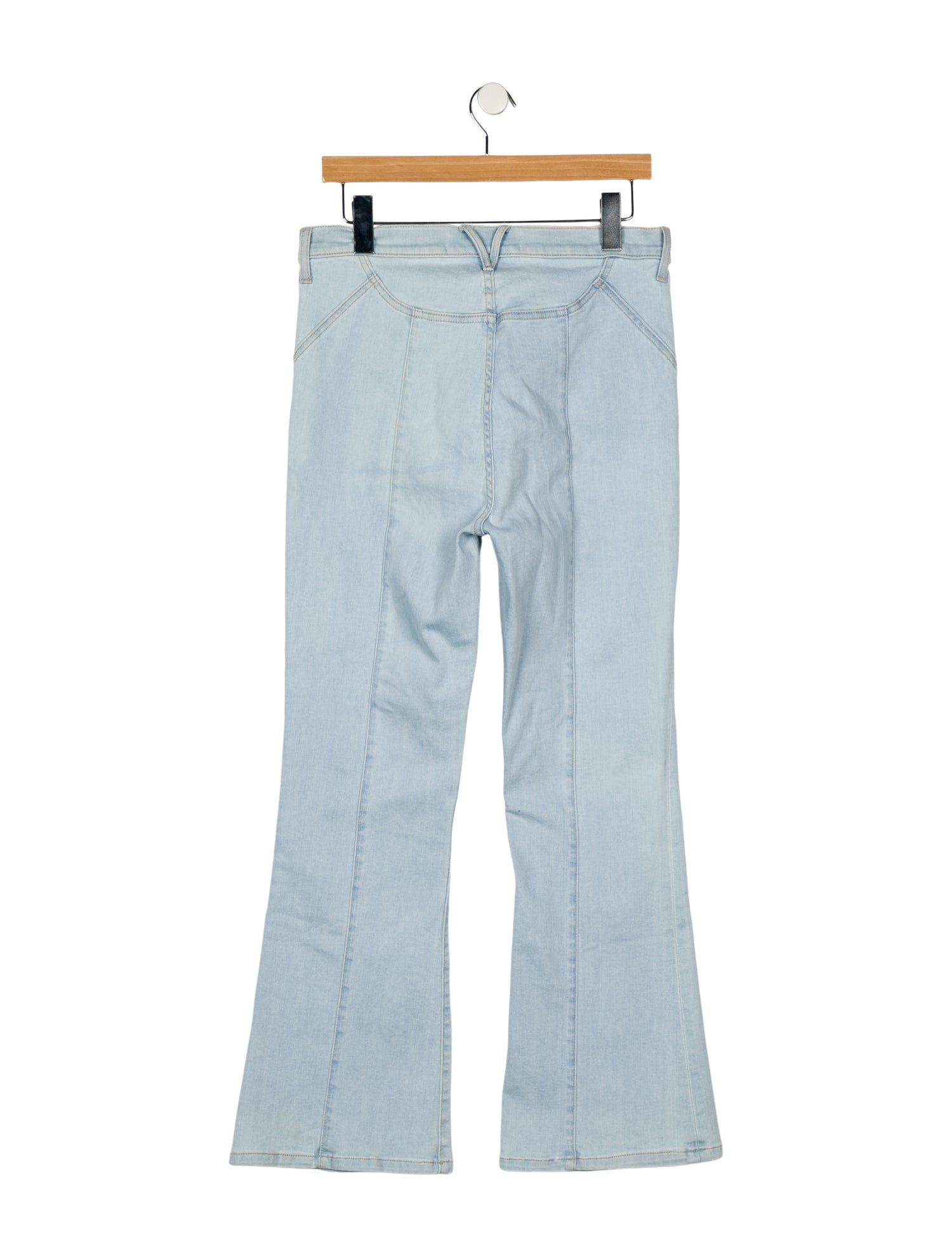 Veronica Beard High-Rise Wide Leg Jeans