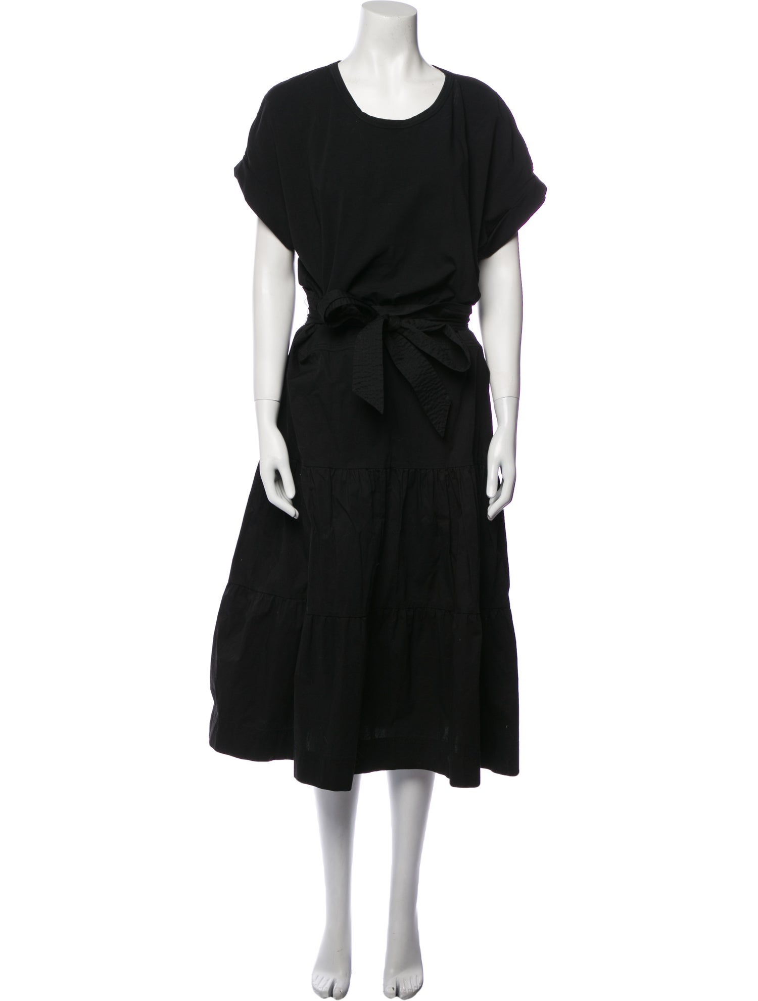 Veronica Beard Scoop Neck Long Dress