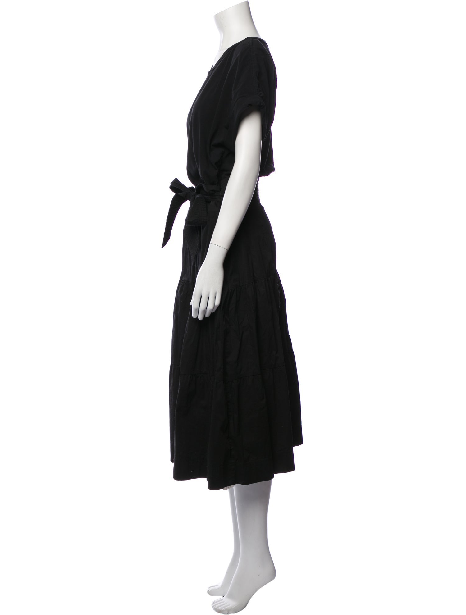 Veronica Beard Scoop Neck Long Dress