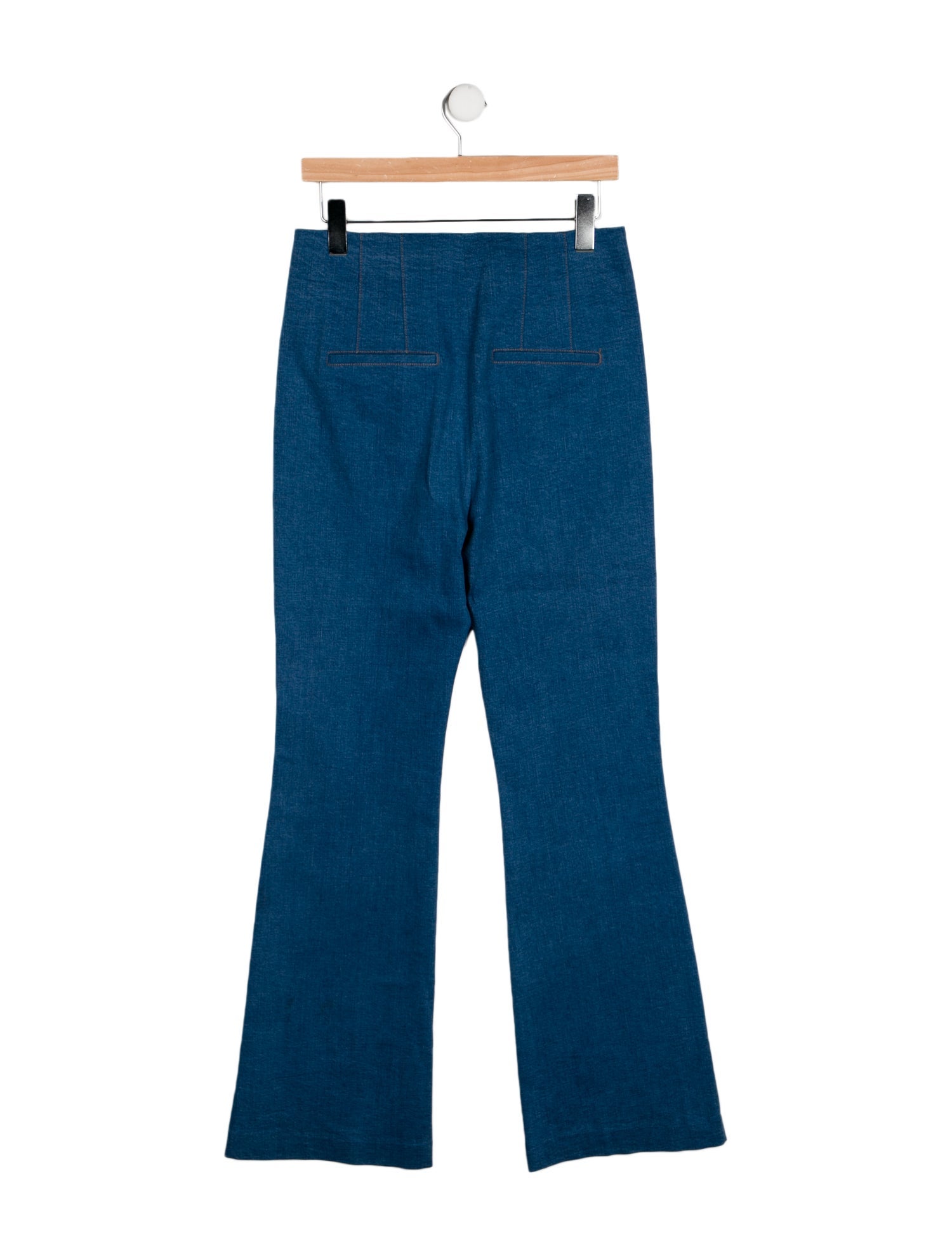 Veronica Beard High-Rise Flared Jeans