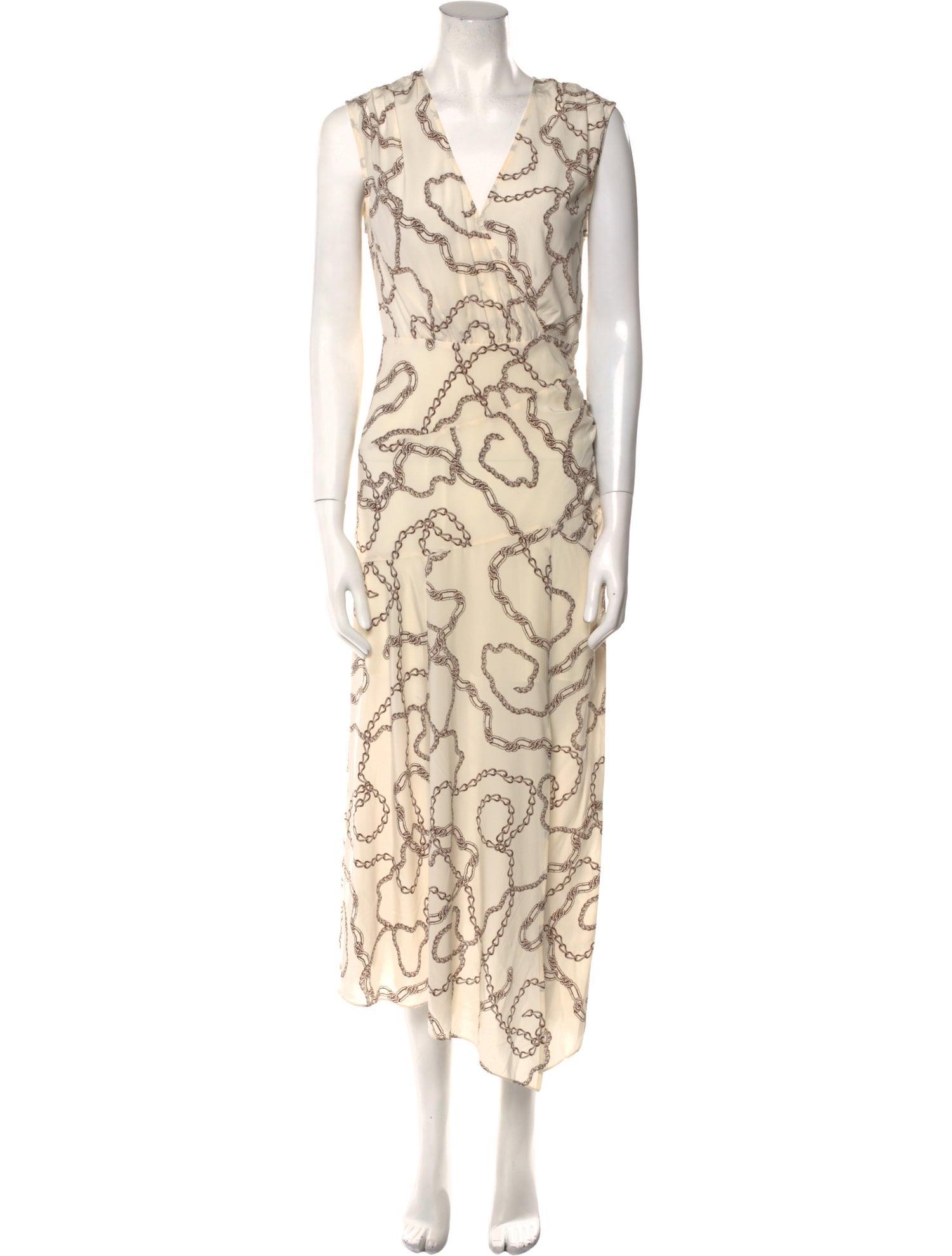 Veronica Beard Silk Long Dress