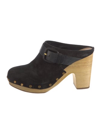 Veronica Beard Suede Mules