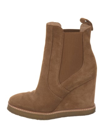 Veronica Beard Suede Chelsea Boots
