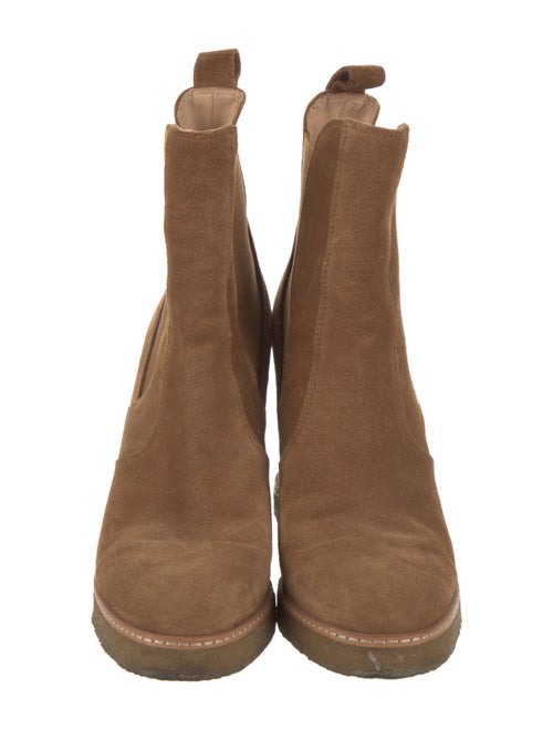Veronica Beard Suede Chelsea Boots