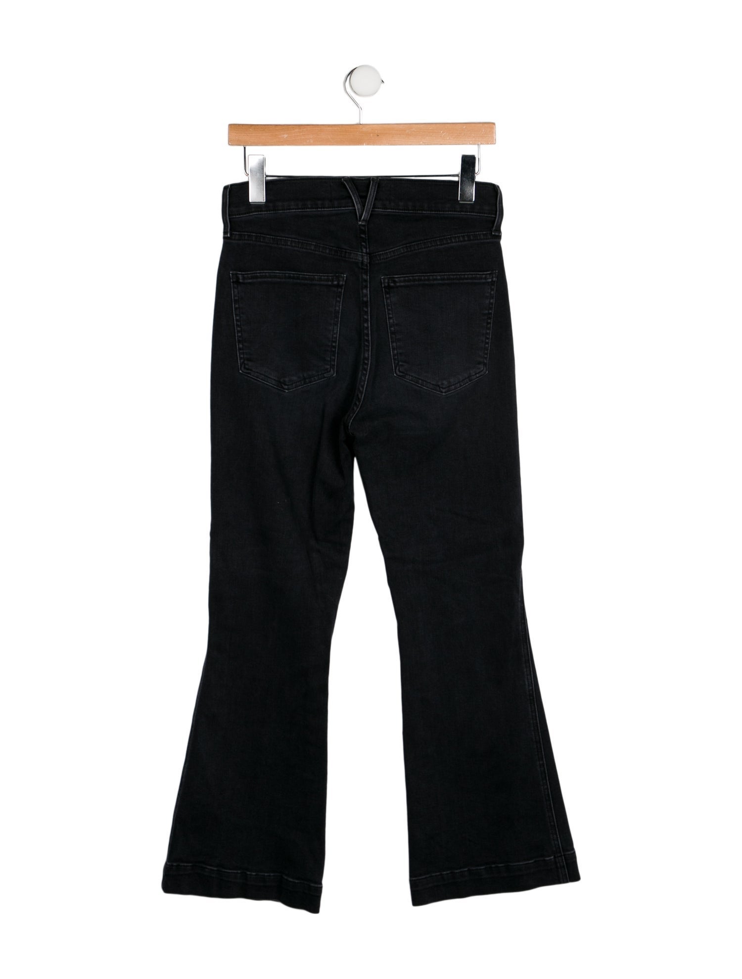 Veronica Beard High-Rise Wide Leg Jeans