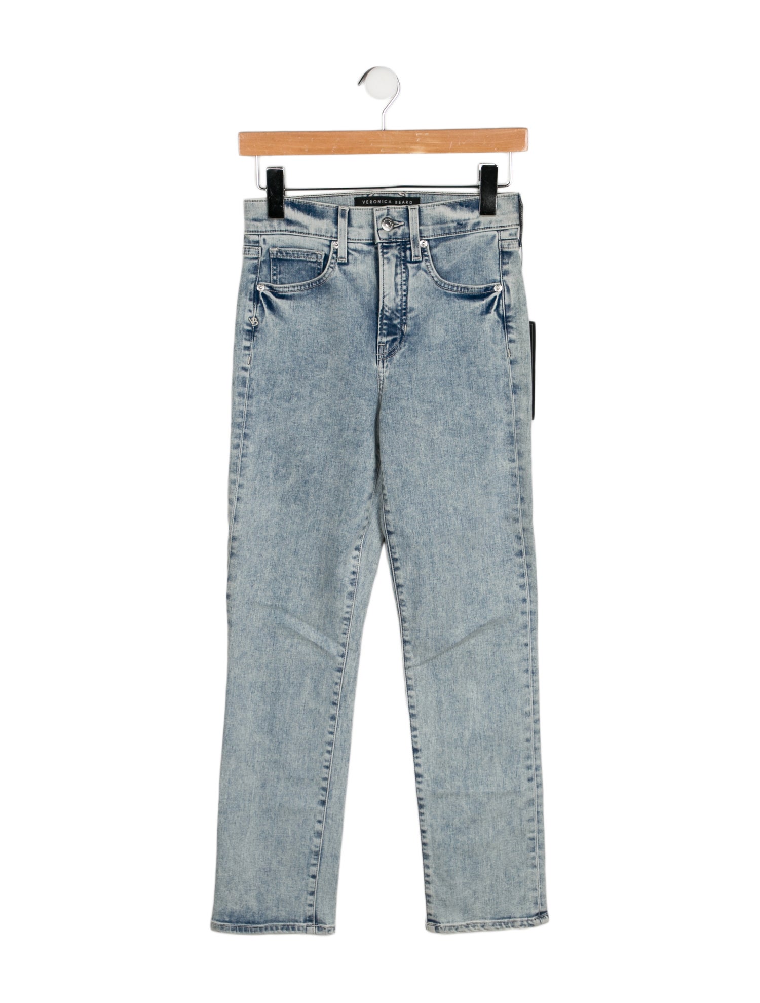 Veronica Beard High-Rise Straight Leg Jeans w/ Tags