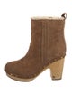Veronica Beard Suede Studded Accents Boots
