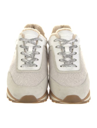 Veronica Beard Shearling Sneakers