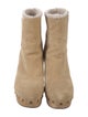 Veronica Beard Suede Studded Accents Boots