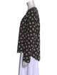Veronica Beard Silk Printed Blouse