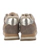Veronica Beard Suede Fur Trim Sneakers
