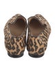 Veronica Beard Canvas Animal Print Loafers