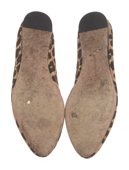 Veronica Beard Canvas Animal Print Loafers
