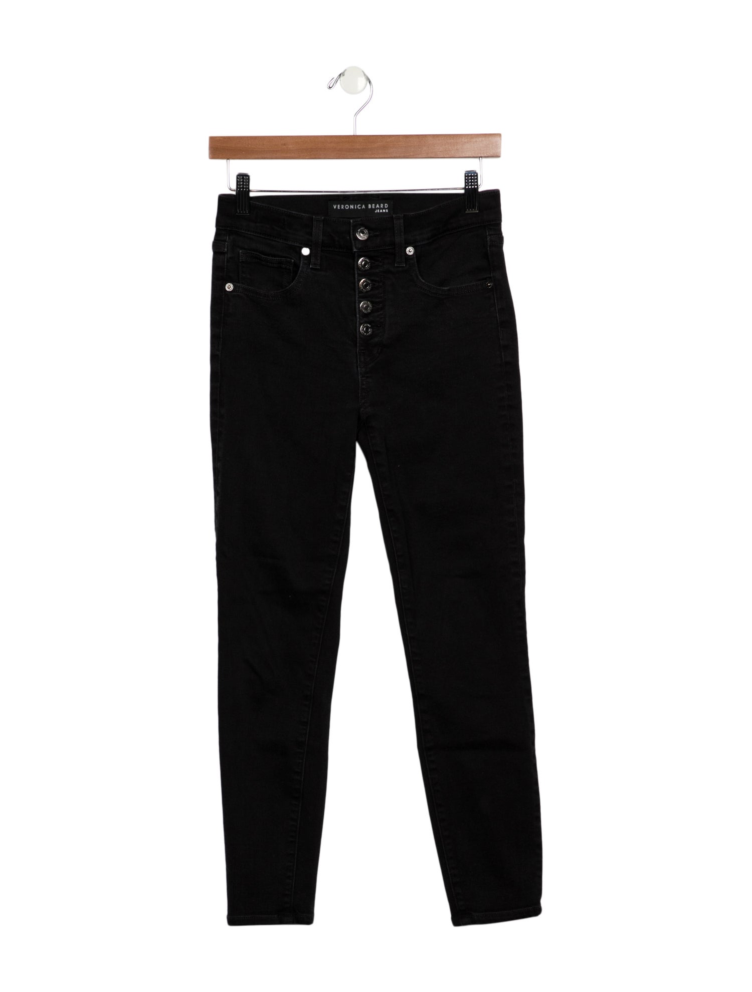 Veronica Beard Mid-Rise Skinny Leg Jeans