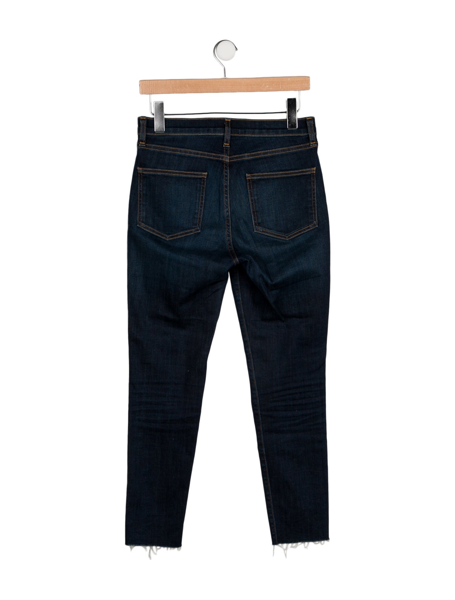 Veronica Beard Mid-Rise Skinny Leg Jeans