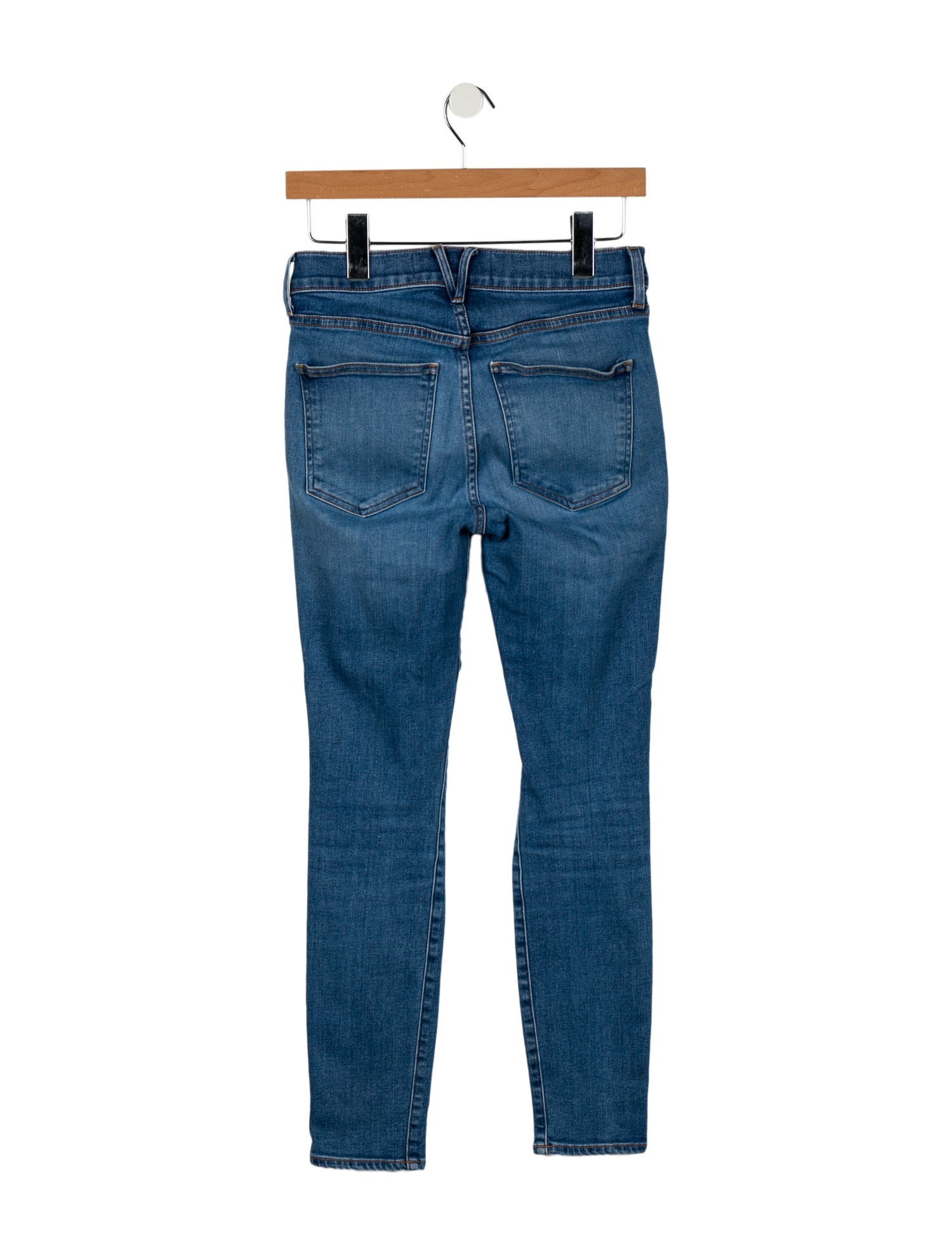 Veronica Beard Mid-Rise Skinny Leg Jeans