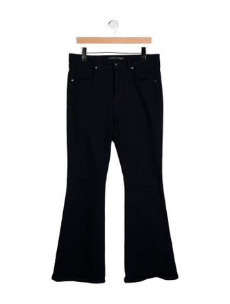 Veronica Beard High-Rise Wide Leg Jeans