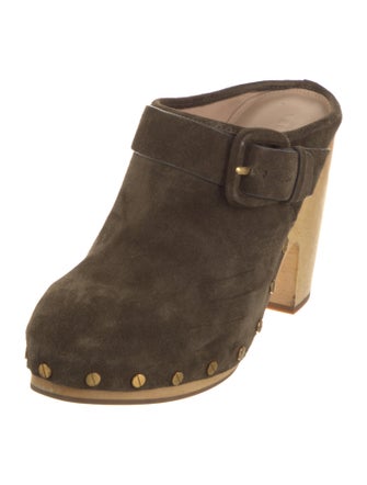 Veronica Beard Suede Mules