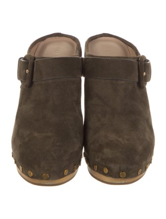 Veronica Beard Suede Mules