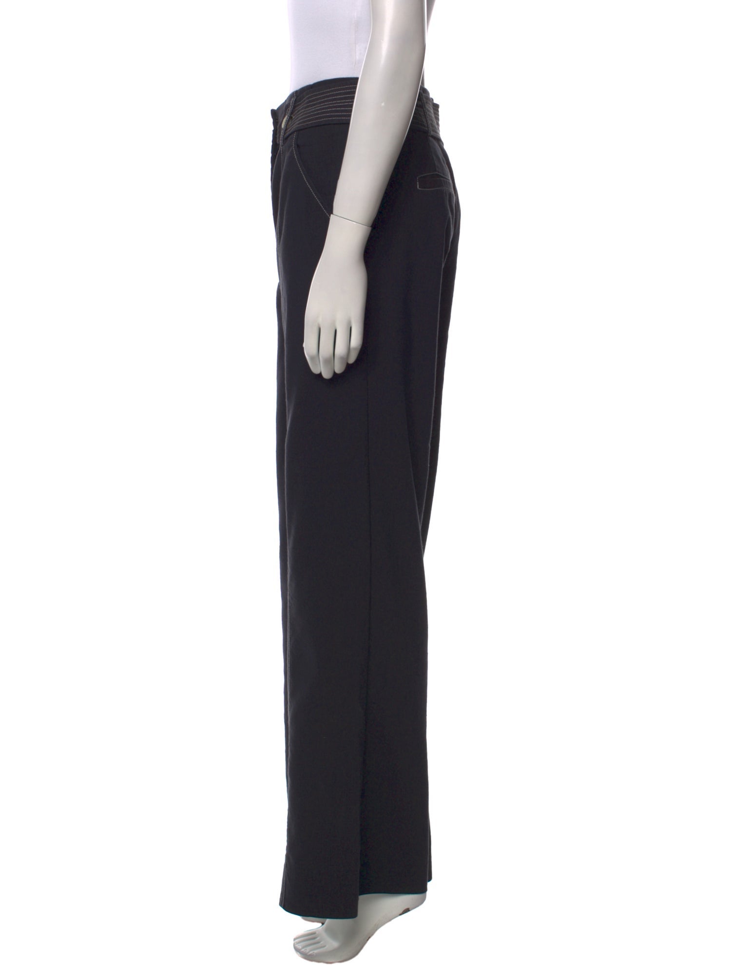 Veronica Beard Linen Wide Leg Pants