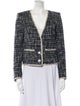 Veronica Beard Tweed Pattern Evening Jacket