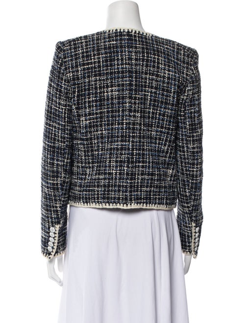 Veronica Beard Tweed Pattern Evening Jacket